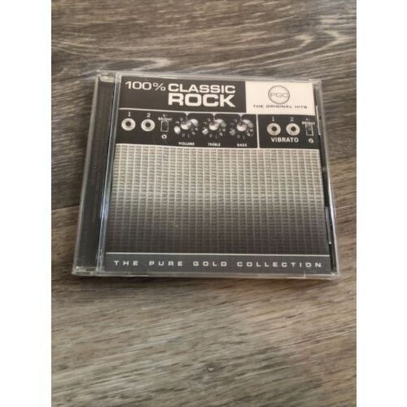 100% Classic Rock - The Original Hits. Various Artists - Music CD . Pre Owned - Picture 1 of 7